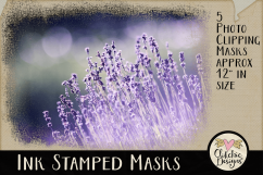 Ink Stamped Photoshop Clipping Masks &amp; Tutorial Product Image 3