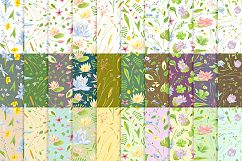Wetland floral watercolor patterns Product Image 3