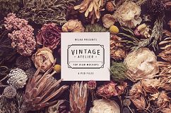 Vintage Atelier Top View Mockups Product Image 1