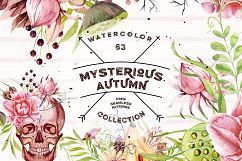 Watercolor Mysterious Autumn Product Image 1