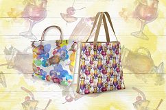 Beverages collection PNG watercolor set Product Image 4