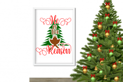 Christmas SVG Jesus SVG Reason For The Season SVG Product Image 3