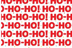 Ho-ho-ho! Christmas seamless pattern. Product Image 5