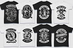 200 Vector Tshirt Designs B/W Concept Product Image 27