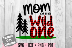 Mom of the Wild One SVG Product Image 1