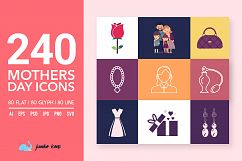 Mother&#039;s Day Vector Icons [Mothers day] Product Image 1