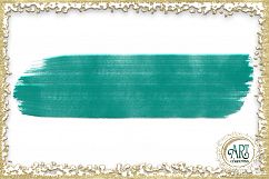 Teal Aqua Glitter Brush Strokes 24 PNG Aquamarine clipart Splashes  Product Image 25