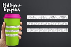 Halloween long ribbons design clipart graphics Product Image 2