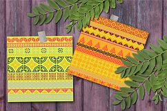 Tribal Vector Seamless Patterns Product Image 5