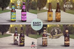 30 Beer Mockups in Formentera | -90% Product Image 2