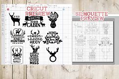 Hunting Season Mini Bundle Cut Files in SVG, DXF, EPS Product Image 2