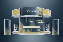 VARIOUS TRADESHOW EXHIBITION BOOTH MOCKUPS Product Image 7
