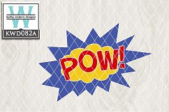Comic Book Bubbles Cutting Files KWD082A Product Image 1