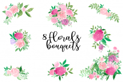 Watercolor Sunday florals Product Image 3