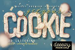 Get Your Cookie - 3D Lettering Product Image 1