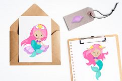 Mermaid squad graphics and illustrations Product Image 4