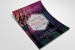 Autumn Fall Harvest Festival Flyer Product Image 3