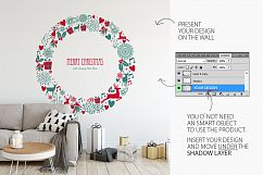 Christmas Wall Mockups Product Image 11