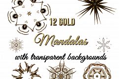 Gold Mandala Elements Product Image 1