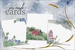 Nordic Forest. Watercolor Collection Product Image 7