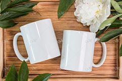 Peony &amp; Mugs Mockup. PDS smart Product Image 3