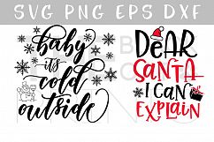 Christmas SVG Bundle SVG DXF PNG EPS Product Image 5
