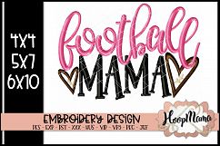 Football Mama - Football Embroidery Product Image 1