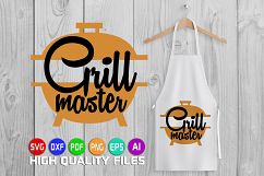Grill prints bundle - Grill SVG - Grill cut files - Grill apron prints svg - Cricut files - Silhouette files - Printable Product Image 3