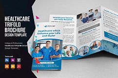 Medical Healthcare Trifold Brochure v2 Product Image 1