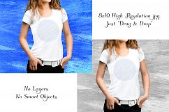 Girls Tshirt Mockup Bundle Product Image 4