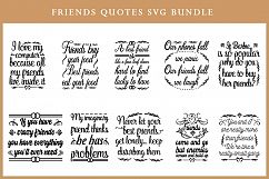 Friends Quotes SVG Bundle Product Image 2