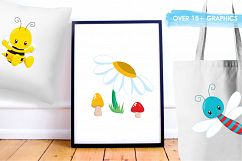 Baby Bugs  graphics and illustrations Product Image 5