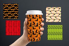 Trick or Treat Kids in Halloween costumes clip art graphics Product Image 2