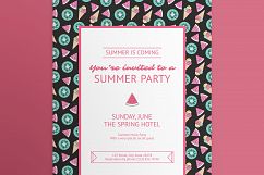 Summer Music Party Design Templates Bundle Product Image 9