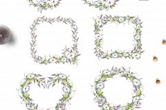 Watercolor flower Clip Art â€“ Morning-Glory Product Image 3