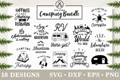 Camping SVG bundle - Adventure SVG - MB3 Product Image 1