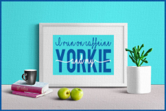 I Run on Caffeine and my Dog - 16 files - BUNDLE -  SVG cut file Product Image 3