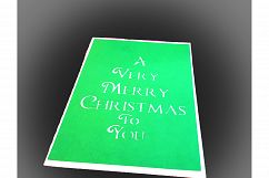 Holy Night pop up greetings card Product Image 2