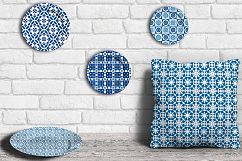 Blue Morocco Ethnic seamless patterns Product Image 6