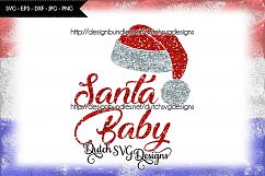 Cutting file Santa Baby, christmas svg, santa svg Product Image 1