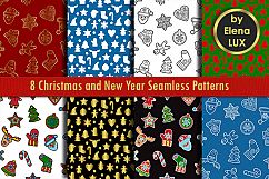 Winter Holiday Seamless Set Product Image 1