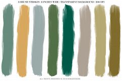 Brush Strokes,Digital Brush Strokes Product Image 2