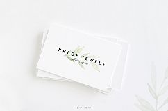 Premade Logo bundle watercolor greenery templates Product Image 5