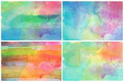 50 Watercolor Backgrounds  Product Image 5