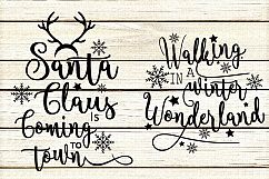 Christmas Quotes svg cutting files Product Image 2