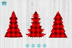 Christmas Buffalo Trees Svg Product Image 1