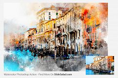 Watercolor Photoshop Action Product Image 5