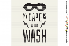 Funny Boys Superhero Quote - SVG DXF EPS PNG - clean cutting Product Image 3