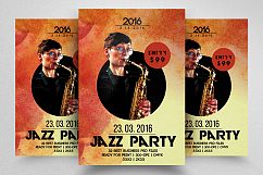 Jazz Music Flyer / Poster Template Product Image 1