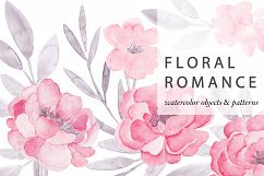 FLORAL ROMANCE Watercolor Peonies Pack Product Image 1